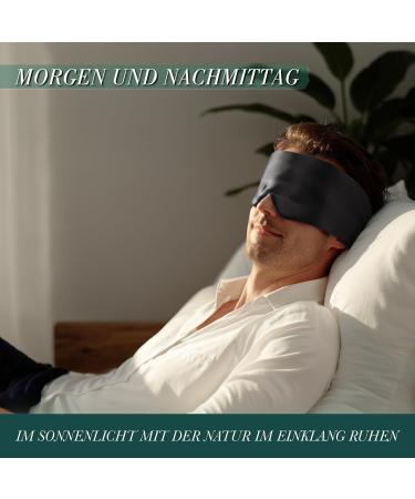 Joyhabit Extra Large Silk Sleep Mask - Adjustable Cloud Curve Eye Mask for Men & Women - Perfect for Night Sleep & Relaxation - Buy Online on GoSupps.com