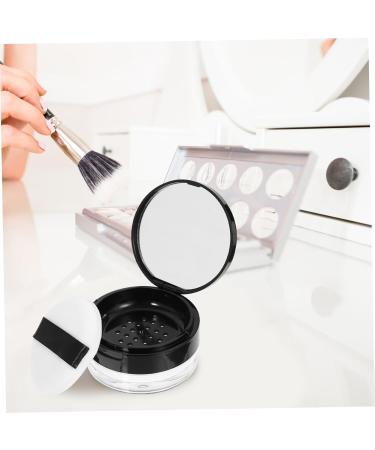 FOMIYES Powder Case with Mirror Lip Gloss Containers Make up Containers Refillable Loose Powder Holder - Buy Online on GoSupps.com