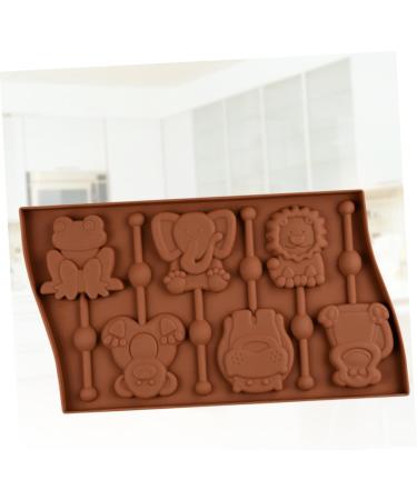MAGICLULU 3pcs 6 Fondant Molds Animal Cake Baking Mold Silicone Gummy Mold Animal Stencils Ice Block Mold Silicone Baking Molds Candy Molds Baking Fondant Mold Cartoon Lollipop Mold mediumx3pcs As Shownx3pcs - Buy Online on GoSupps.com