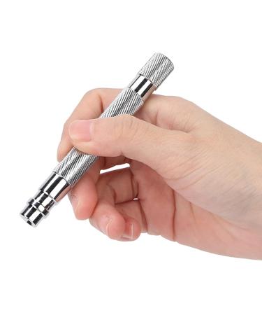 Buy Premium Metal Safety Razor Handle - Retro Shaving for Men | Replacement Shaver Handle in Silver - Buy Online on GoSupps.com