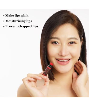 Organic Cordyceps Lip Balm - Pink Orange Red | Moisturizing & Natural | International Shipping - Buy Online on GoSupps.com