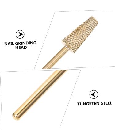 MAGICLULU Nail Polisher Pro Tools Electrical Tools Manicure File Bit Carbide Drill Bit Gel Polishing Head Nail Bit Nail Beauty Tools Nail Molding Gel Conical Plastic Grinding Head - Buy Online on GoSupps.com