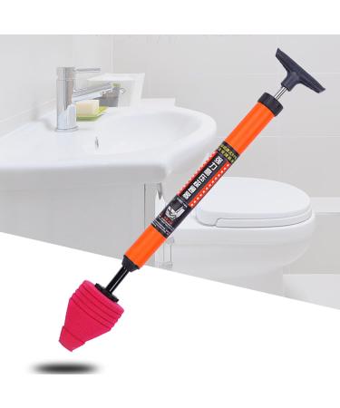 HANGSU High Pressure Toilet Cleaner Drain Clog Remover with Stand Multifunctional High Pressure Toilet Cleaner High Pressure Toilet Plunger for Cleaning Pipes Sinks Bathrooms Kitchens - Buy Online on GoSupps.com