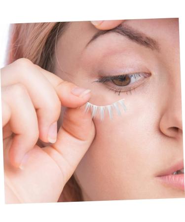 Beatifufu 2 Pairs White False Eyelashes White Individual Lashes Reusable Cosplay Lashes White Curly Eyelashes White Fake Eyelashes White Faux Eyelashes Chemical Fiber 5d Tool Luxurious - Buy Online on GoSupps.com