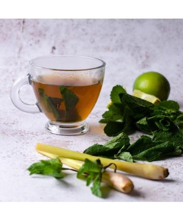 Chai Xpress Herbal Mint & Lemon Grass Tea | 40 Tea Bags | No Artificial flavourings | No Preservatives | Naturally caffine free | 80g (Pack Of 2) - Buy Online on GoSupps.com