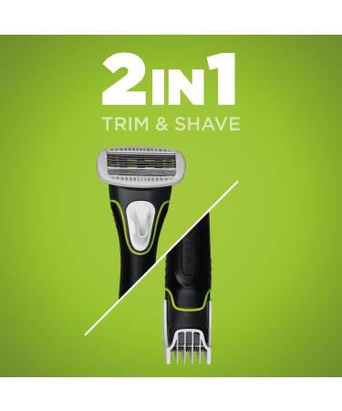 WILKINSON SWORD Hydro Trim & Shave Razor + Trimmer with Skin Protection for Men | Includes Razor Handle & 1 Blade Refill - Buy Online on GoSupps.com