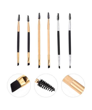 Beaupretty 6-Piece Mascara Brush Set - Eyebrow Care Tools & Wooden Handle Brushes for Perfect Eyebrows - Buy Online on GoSupps.com