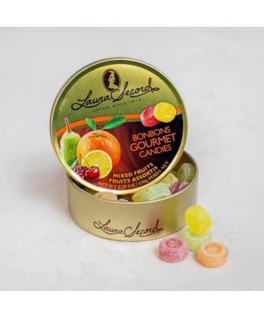 Laura Secord Candy Drops - Mixed Fruits Caramel Wild Berry and Cherry - Gourmet Candies in Candy Tins - Candies for Adults & Kids - Hard Snack Sweets - Value Bundle (Try Them All Pack of 4) - Buy Online on GoSupps.com