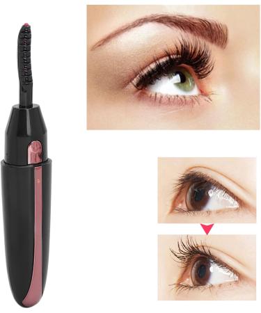 Verdant Touch Long Lasting Eyelashes Curl Tool Electric Heated Eyelash Curler USB Rechargeable Quick Curl Tool for Long Lasting Eyelashes Black - Buy Online on GoSupps.com