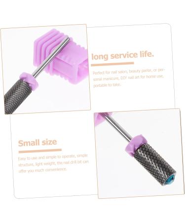 Nail Drill Bits Carbide Drill Bits for Nails Acrylic Drill Bits Nail Bits Cuticle Drill Bits for Nails Safety Bits for Nail Drill Manicure Nail Clippers Tungsten Steel 0.6x0.6x4.2cm As Shown2 - Buy Online on GoSupps.com