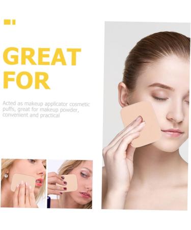 minkissy 8 Sets Puff Makeup Applicator Makeup Powder Puff Eye Shadow Applicator Face Powder Puff Loose Powder Makeup Pads Face Tools Makeup Supplies Bracket Sponge Square Miss - Buy Online on GoSupps.com