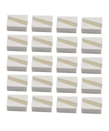 HQDeal 40 pieces make-up sponge make-up wedge mini triangular cosmetics sponges professional little sponge puff for liquid primer creams powder and nail art - Buy Online on GoSupps.com