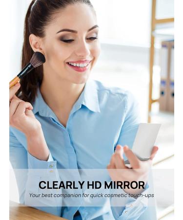 MIRRORNOVA Folding Makeup Mirror - Compact Ultra-Slim Portable Travel Size (3.3 inch) - Buy Online on GoSupps.com