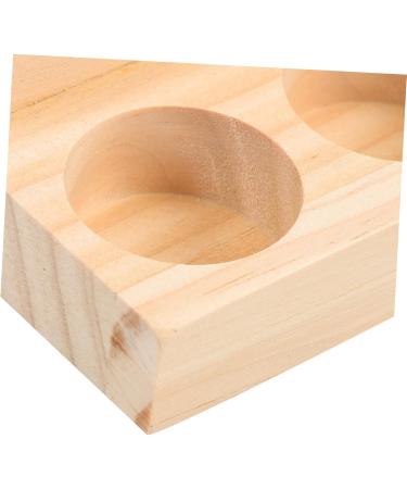 Exceart Essential Oils Storage Box - Wooden Aromatherapy Bottle Holder & Nail Polish Stand - Buy Online on GoSupps.com