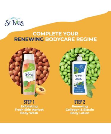 St. Ives Renewing Collagen & Elastin Body Lotion 620ml Pump | Hydrating Skin Care for All Skin Types - International Shipping Available - Buy Online on GoSupps.com
