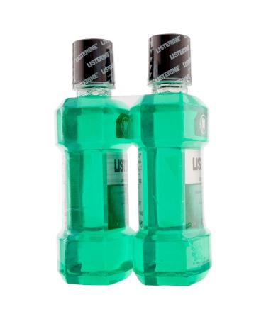 Buy Listerine Triple Action Mouthwash - Strong Teeth & Healthy Gums | 2 Packs of 1L (2L Total) - Fast International Shipping - Buy Online on GoSupps.com