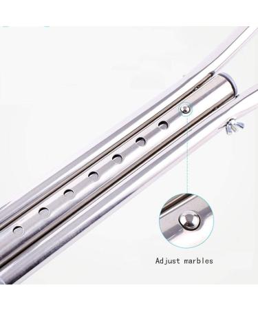 PSMPENG LRVTREC Thicken Stainless Steel Walking Crutches Height Adjustable Underarm Crutches with Comfort Safe Damping Spring Non-Slip Tips - Buy Online on GoSupps.com