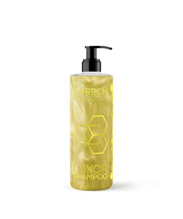 Carbon Collective CARBON COLLECTIVE - Luxor - Goldor-infused flakes - Luxury fragrance in Oud Wood - Shampoo - 500 ml