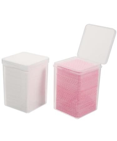 Happyyami Lingettes D maquillantes Pour Extensions De Cils Et Vernis Ongles Lot De 2 Bo tes Non Pelucheuses Jetables Absorbantes Pour Salon Professionnel Ou Usage Personnel