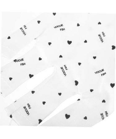 Beavorty 10 Pairs nail gloves UV protection gloves for manicures UV gloves for gel manicures gel manicure UV gloves gel nails gloves polyester white Miss non-slip ultra violet light - Buy Online on GoSupps.com
