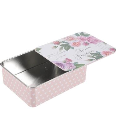 HOLIDYOYO Slide Top Tin Containers - Rectangular Metal Organizer for Lip Balm, Candies, Jewelry, Crafts - Empty Tin Box with Push-pull Sliding Cover - Buy Online on GoSupps.com