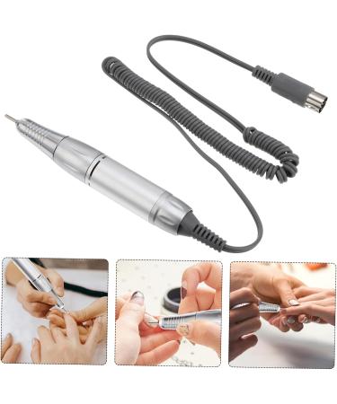 FRCOLOR handle pedicure polishing shape tools white polisher manicure electric electrical nail art pen electric nail drill pen accessories manicure Nail Polisher Handpiece Armor remover medium White - Buy Online on GoSupps.com