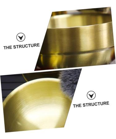 Magiclulu 3ST Foam Dishwasher Razor Soap & Stainless Steel Shaving Tools for Men - Perfect Beard Care & Stirring Bowls - Buy Online on GoSupps.com