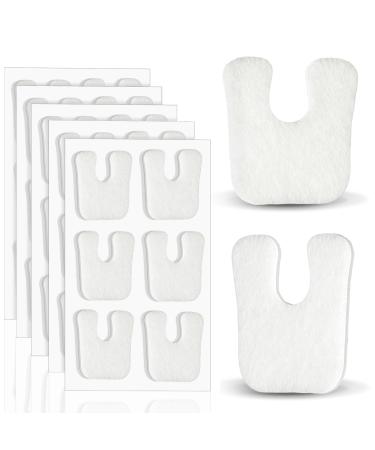30 Pads U-Shaped Felt Callus Pads Thick Callus Cushions Adhesive Metatarsal Foot Pads Forefoot Horseshoe Pads for Feet Pain Relief Keep Calluses from Rubbing on Shoes for Men Women