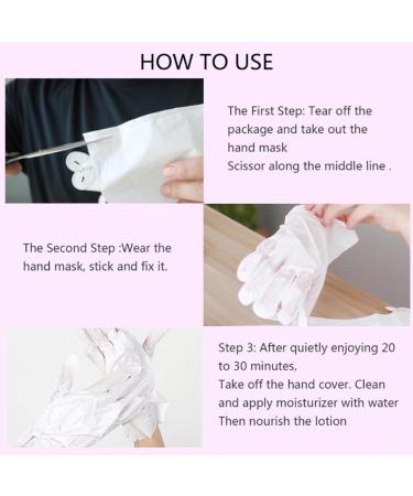 Moisturising Hand Mask for Dry Hands Hand Nourishing Gloves - Whitening Hand Masks Hand Care Spa Treatment Intensive Repair for Extremely Dry Cracked Hands - 5 Packs Lavender Lavender #2 - Buy Online on GoSupps.com