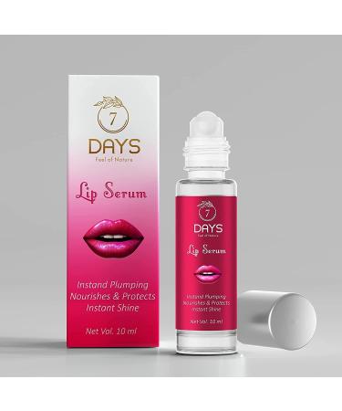 Natural Lip Serum Infused With SPF 15 Vitamin E Almond Oil Aloe Vera & Retinol For Soft & Hydrated Lips Paraban & Mineral oil Free strawberry strawberry Pack of 1