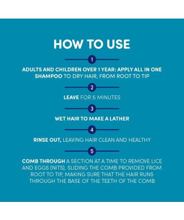 Hedrin All in One Shampoo - Effective Lice Treatment | Buy Online - Buy Online on GoSupps.com