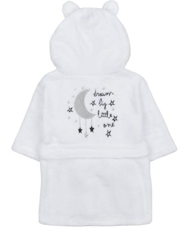 Cozy Plush Fleece Baby Bathrobe for Boys & Girls | Soft Velvet Warm Gift with Elephant Embroidery - Buy Online on GoSupps.com