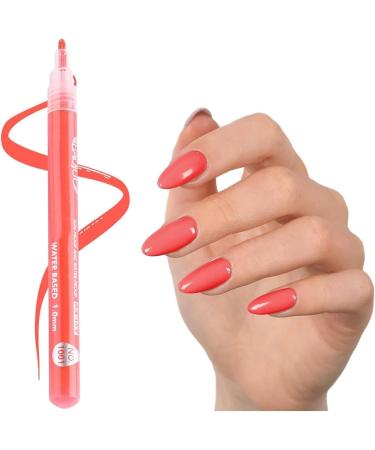 Nail Drawing Pennn - 12 Coloured 3D Nail Art Pens Quick Drying Nail Art Liners | Nail Drawing Pen Set Detailed Manicure Pens with Fine Tip for - Buy Online on GoSupps.com