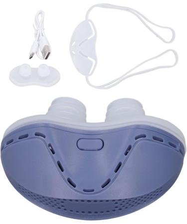 Electric Anti Snoring Device | 3 Speed Air Purifier | Prevent Snoring | Travel Friendly (Blue) - Buy Online on GoSupps.com
