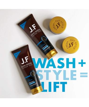 John Frieda JF Man Lift System Energising Shampoo for Fine Flat Hair - 250ml | International Shipping Available - Buy Online on GoSupps.com