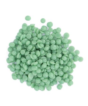 Premium Green Hair Removal Hard Wax Beans - Depilatory Wax Pearl Pack for Men & Women | Face Eyebrows Body Legs & Bikini Zone - Buy Online on GoSupps.com