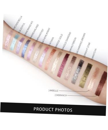 FOMIYES 1pc Shimmer Eyeshadow Glittery Liquid Eyeshadow Eye Makeup Liquid Eyeliner Cosmetic Pearlescent 1 count (Pack of 1) As Shown - Buy Online on GoSupps.com
