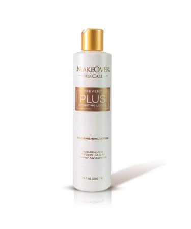 MakeOver SkinCare Prevent Plus Hydrating Lotion Replenishing lotion Stretch Marks & Scar Prevention Vitamin A & E CoQ0 Hyaluronic acid Collagen 1.0 Fl Oz