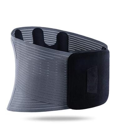 Dorbi lumbar spine support belt unisex adjustable elastic herniated disc spine waist back pain (color: a size: l) l a