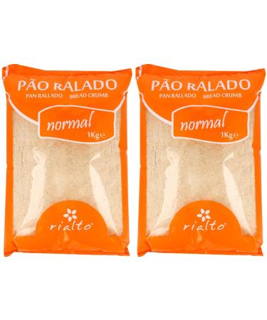 Exclusive Portuguese Rialto Breadcrumbs/P o Ralado - 1kg - Pack of 2 (2kg)
