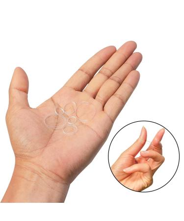 Minihope Mini Rubber Bands 1000 Count - Clear Polyband Elastics for Women, Kids, Braids - Soft, Pain-Free Hair Ties - Buy Online on GoSupps.com