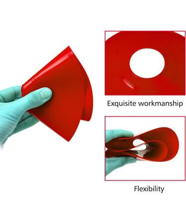 10pcs Pro Disc Cones with Carry Bag - Agility Training Cones for Soccer, Football, Basketball & More | Blue&Red Thickened Version 24g - Buy Online on GoSupps.com