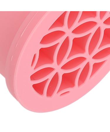 2 in 1 Makeup Brush Cleaner Bowl - Portable Folding Cleaner & Drying Rack Multifunctional Space-Saving Mat (Pink) for Effortless Brush Care - Buy Online on GoSupps.com