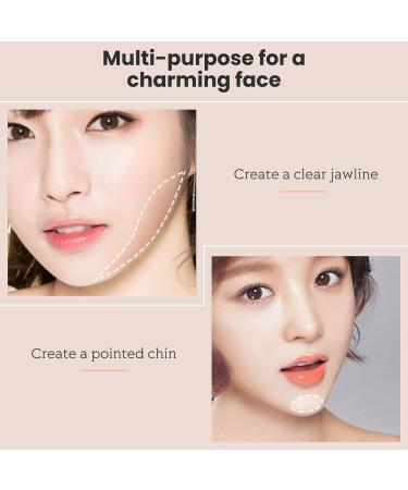 Erinde Contour Foundation Stick with Brush - Waterproof Longwear Makeup (#03) - High Gloss White - Buy Online on GoSupps.com