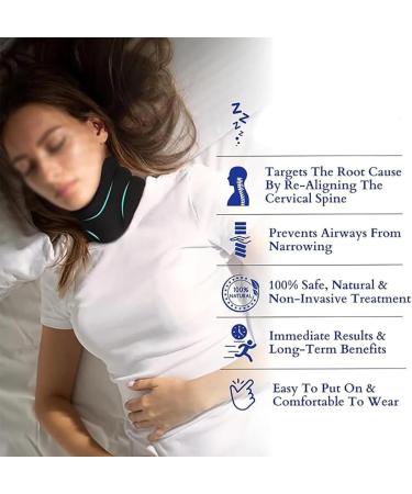 Slumberzen Snoring Solution Sleep Neck support Sleep support Neck Brace for Neck Pain and Support Neck Support Brace for Women Men (2PCS-C) - Buy Online on GoSupps.com