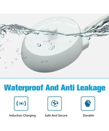 Beejoy USB Inductive Charging Base for Oral B Electric Toothbrush - Compatible with Braun Oral B Type 3757 - Waterproof Travel Charger - Buy Online on GoSupps.com