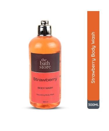 Buy Strawberry Body Wash | Refreshing & Invigorating | Acne-Fighting | Paraben & Cruelty Free | 300ml - All Skin Types - Buy Online on GoSupps.com