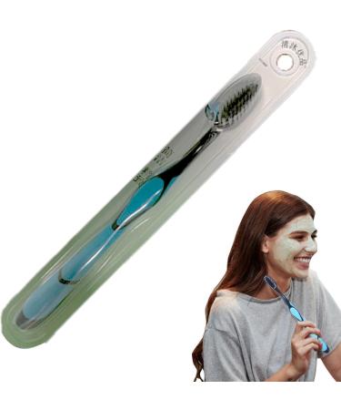 Soft Bristle Manual Toothbrush | 1/2 PC Coal Toothbrush for Adults | Safe Tooth Cleaning & Mouth Care Accessories - Buy Online on GoSupps.com