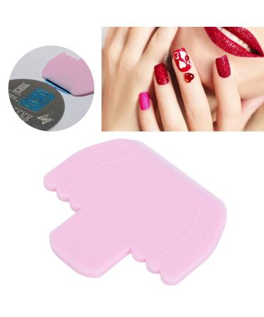 Nail Art Stamper & Scraper - DIY Nail Tools for Home & Salon | Pink Nail Art Essentials - Buy Online on GoSupps.com