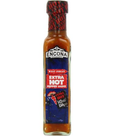 Encona - Extra Hot Pepper Sauce - 142ml - Buy Online on GoSupps.com
